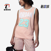 Nike 664 大童针织透气运动背心FQ0591 耐克正品 Jordan新款
