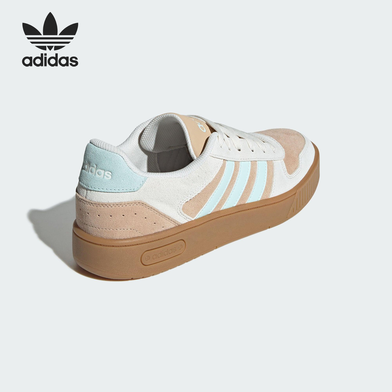 Adidas/阿迪达斯正品三叶草男女耐磨篮球系带运动板鞋KI5947
