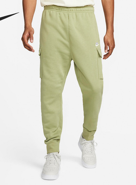 Nike/耐克正品男子舒适针织松紧中腰休闲运动长裤 CD3130-334