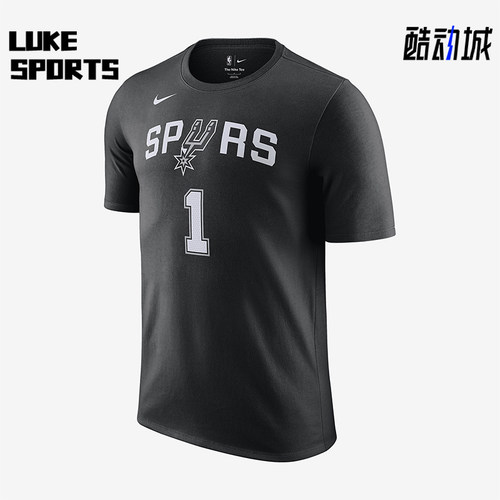 Nike/耐克正品T-Shirt男士字母印花圆领短袖T恤DR6397-018