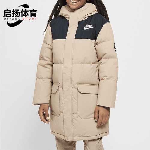耐克大童拒水防泼羽绒服