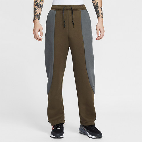 Nike/耐克正品2025冬季款男士日常直筒拼接运动长裤IF1324-212