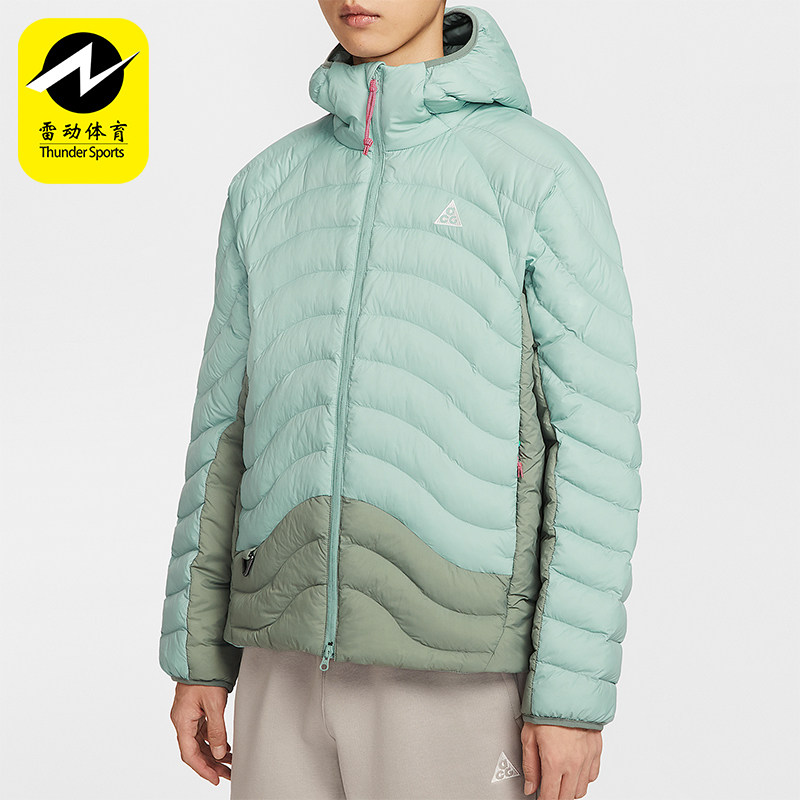 Nike/耐克正品2025冬季款男士日常连帽刺绣运动棉服HJ3736-017
