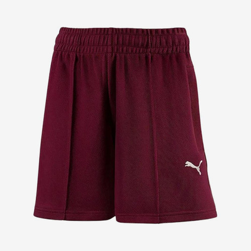 Puma/彪马正品女士复古透气运动休闲经典舒适短裤634781-96