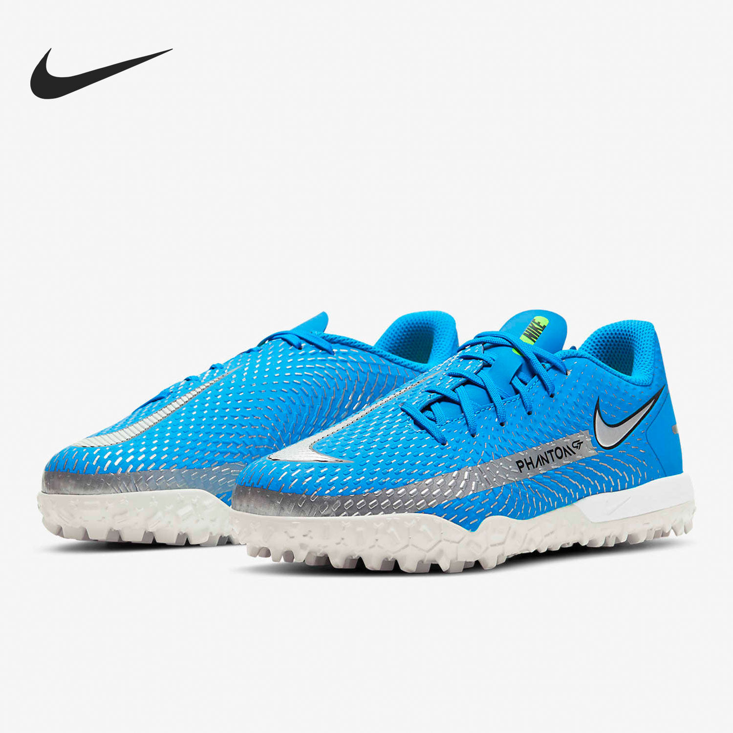Nike/耐克正品暗煞碎钉人草儿童足球鞋CK8484-400