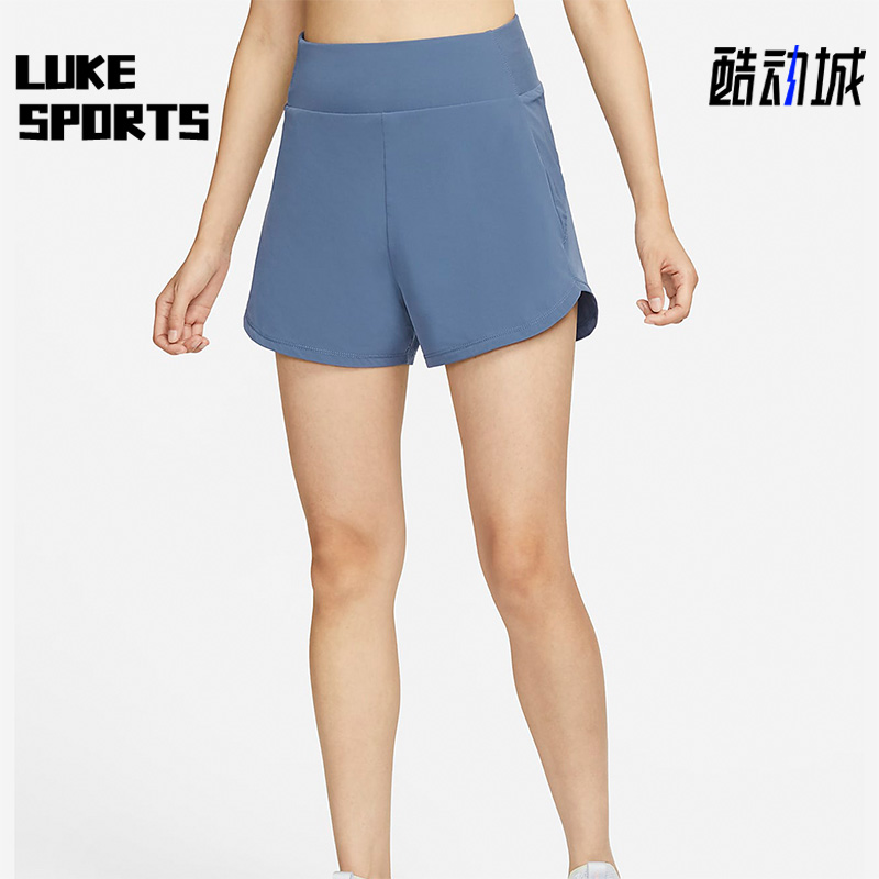 Nike/耐克正品新款女子运动透气休闲训练高腰短裤DX6019-491