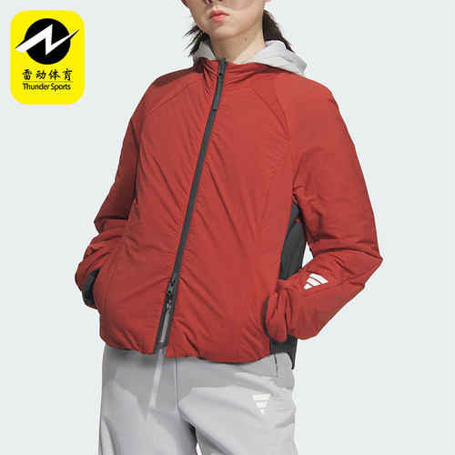 Adidas/阿迪达斯正品FUSTL W P JKT女士双面穿保暖棉服JM4247