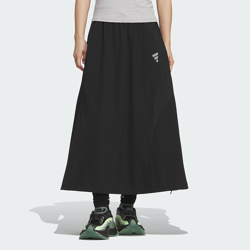 Adidas/阿迪达斯正品FOS FUTURE女士梭织A字运动工装半身裙KF0699