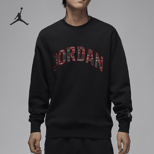 Nike/耐克正品JORDAN男士加绒休闲保暖针织卫衣FV7461-010