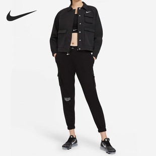 CZ8900 Nike 010 女子银勾休闲运动夹克外套 新款 耐克正品 春季