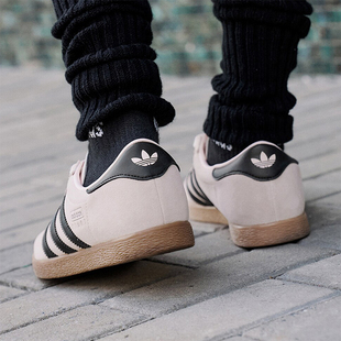 JR6347 三叶草.户外麂皮薄底轻便休闲板鞋 Adidas 阿迪达斯正品