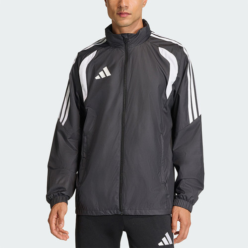 Adidas/阿迪达斯正品TIRO26L WB男士连帽梭织足球运动外套JY9733