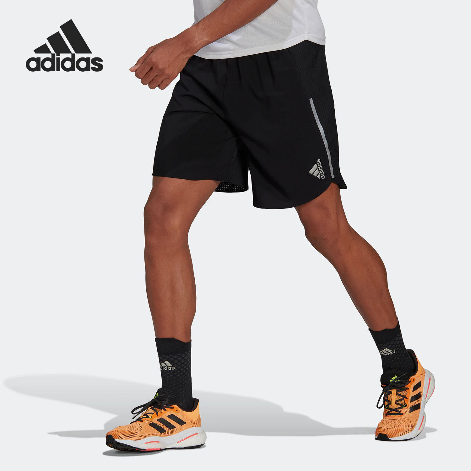 Adidas/阿迪达斯正品当季新款男子运动跑步训练短裤H58578,运动服/休闲服装,运动中长裤／短裤,淘宝优惠券,粉丝福利购,淘宝优惠卷