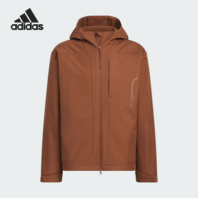 Adidas/阿迪达斯官方正品TH SOFTSHELL JK男士运动连帽外套JZ1151