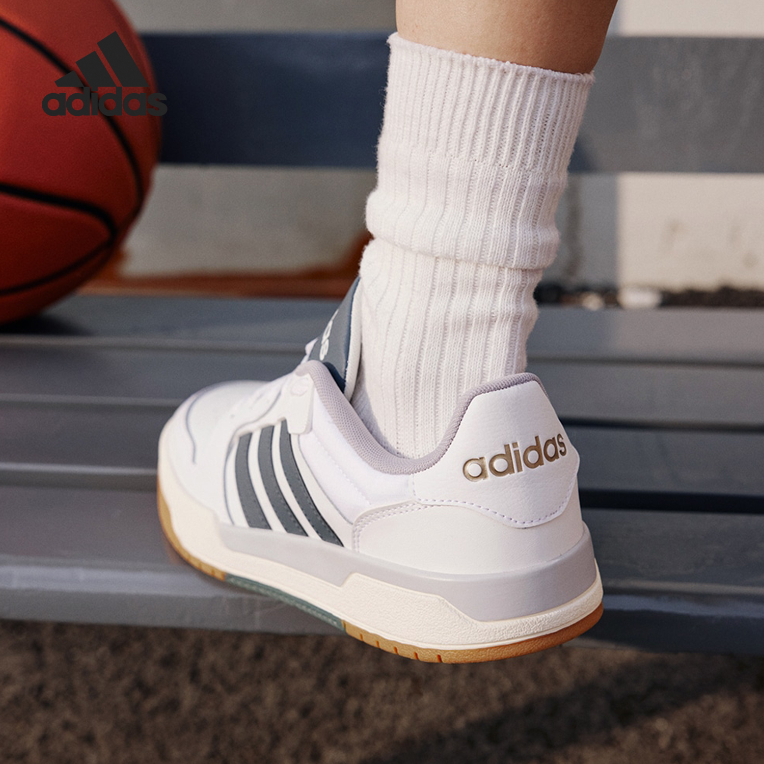 Adidas/阿迪达斯官方正品ENTRAP男女款休闲复古篮球板鞋JQ3925