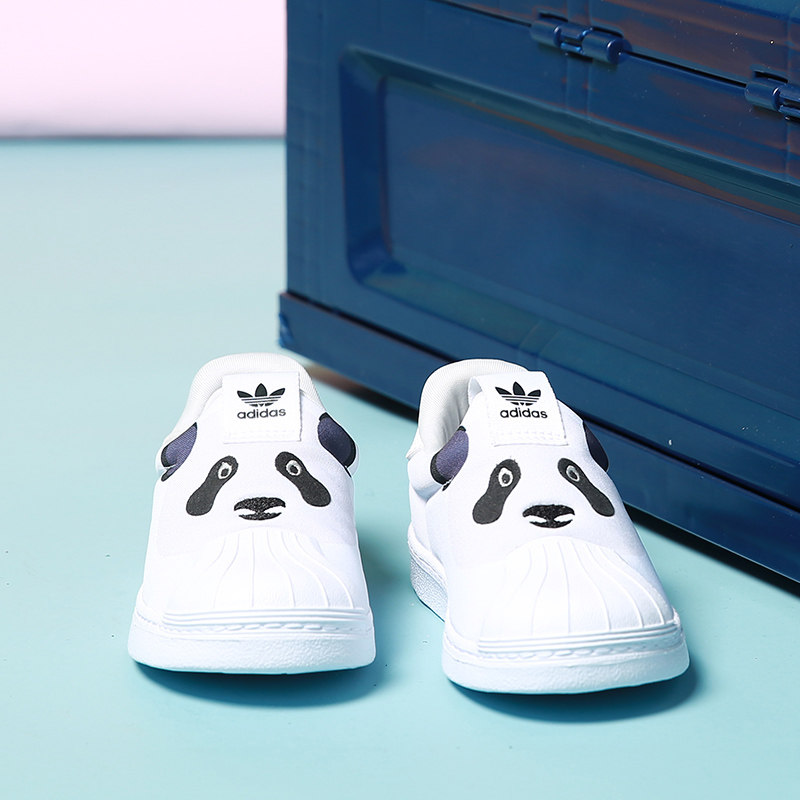 阿迪达斯三叶草小童休闲鞋