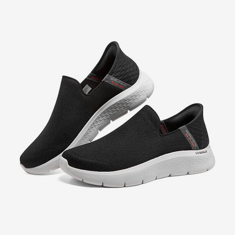 Skechers/斯凯奇正品Go Walk Flex男子透气轻便一脚蹬健步鞋