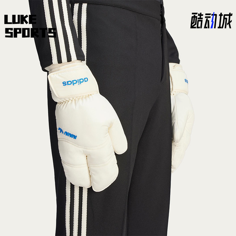 Adidas/阿迪达斯正品三叶草男女休闲日常经典运动保暖手套JG1432