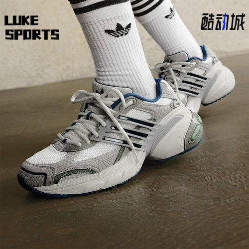 Adidas/阿迪达斯正品三叶草男女经典厚底透气缓震老爹鞋JR0087