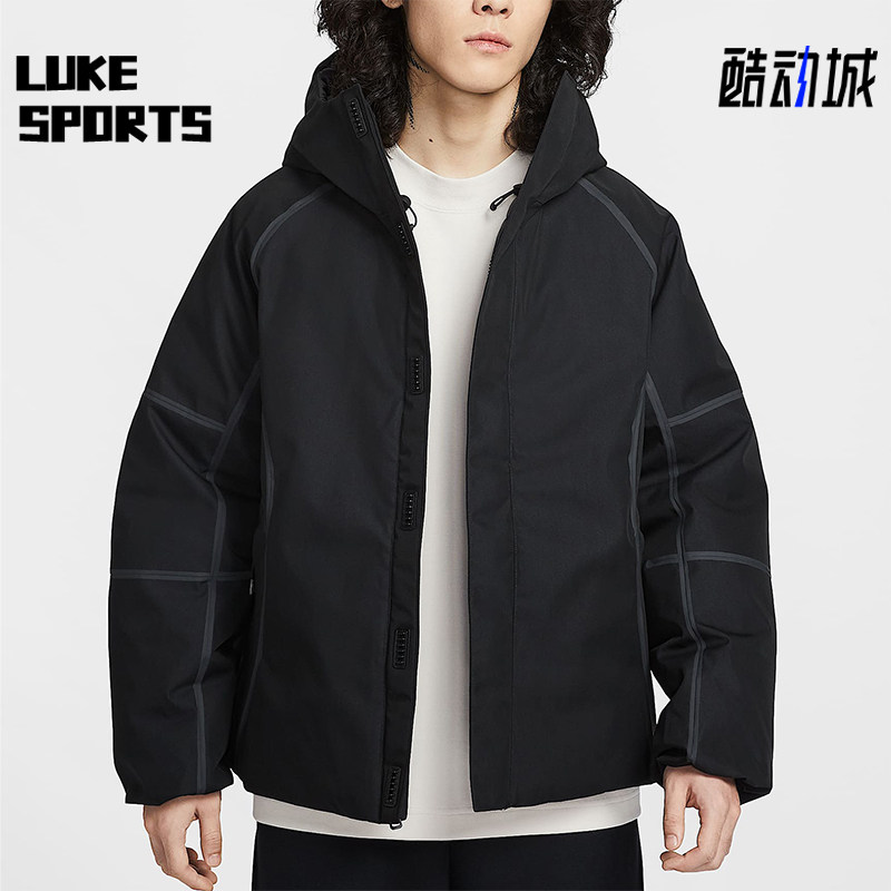 Nike/耐克正品Tech Therma-FIT ADV男士经典保暖羽绒服HQ1502-010