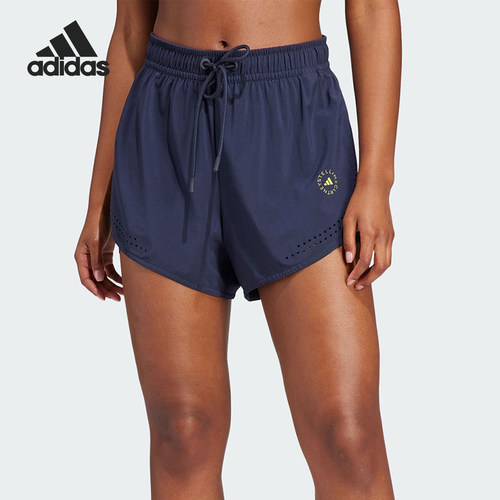 Adidas/阿迪达斯正品SMC联名女士二合一透气运动短裤IB6827