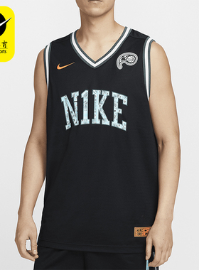 Nike/耐克正品篮球系 Dri-FIT男士时尚无袖篮球球衣HF6136-010