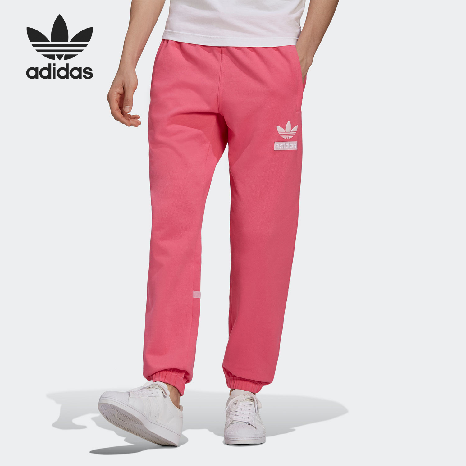 阿迪达斯男子宽松休闲运动长裤