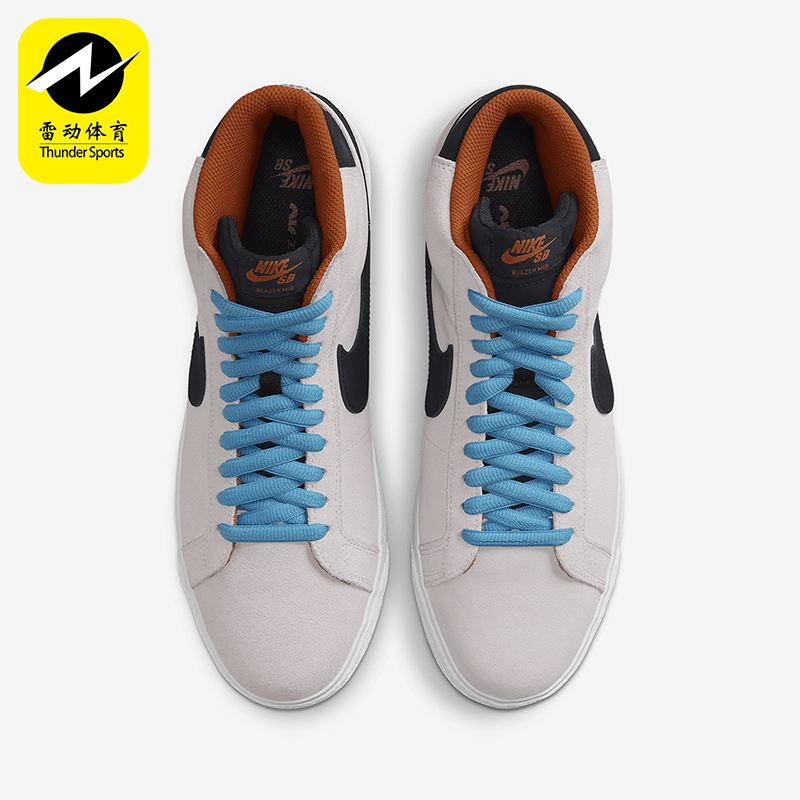 耐克男女复古中帮耐磨运动板鞋