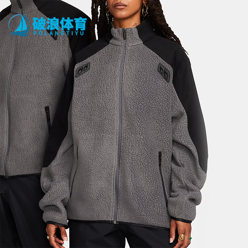 Nike/耐克正品NOCTA男士运动全长拉链开襟摇粒绒夹克DV3636-068