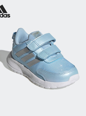 Adidas/阿迪达斯正品新款低帮魔术贴小童运动休闲鞋 H04740