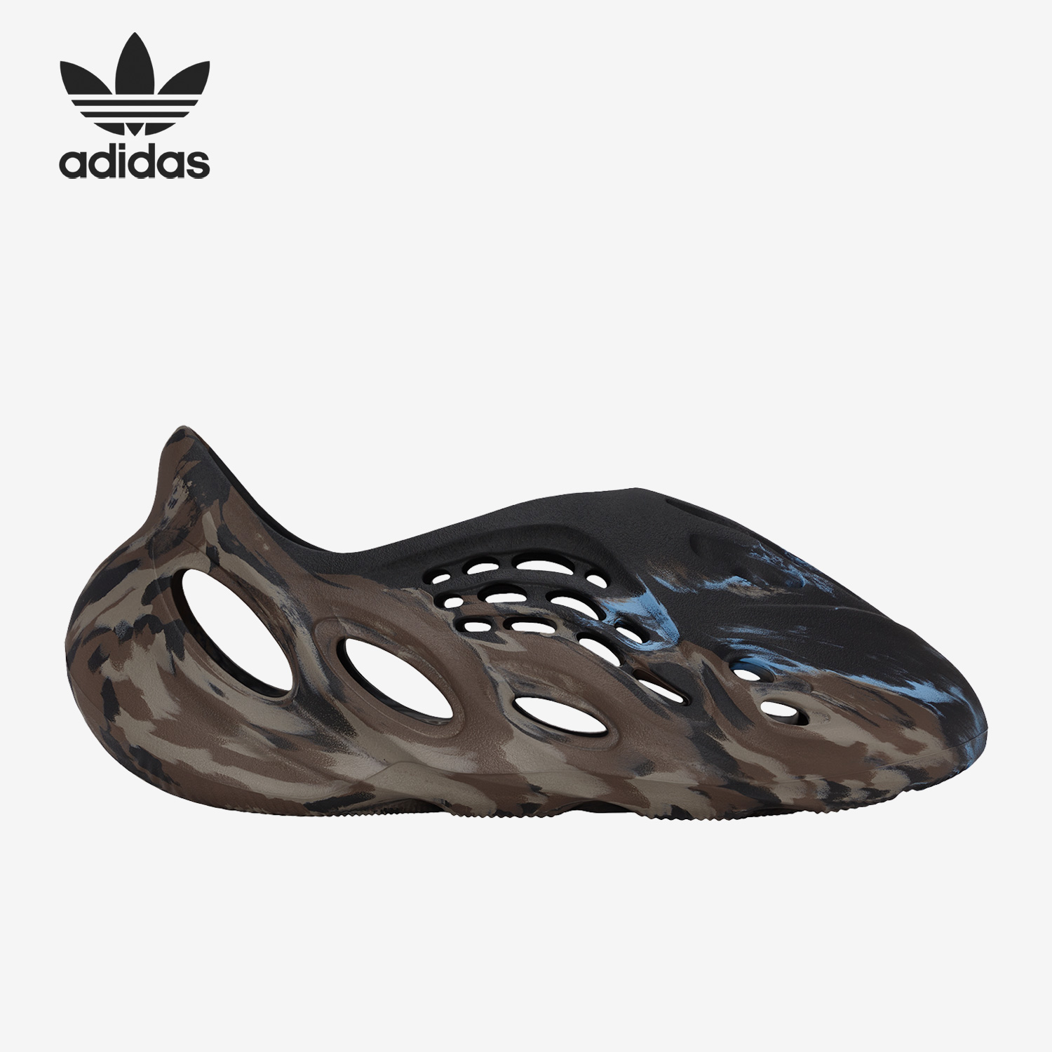 Adidas/阿迪达斯官方正品三叶草男女运动透气休闲洞洞鞋ID4126