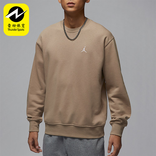 Nike/耐克正品JORDAN男士宽松保暖圆领运动卫衣FV7296-257