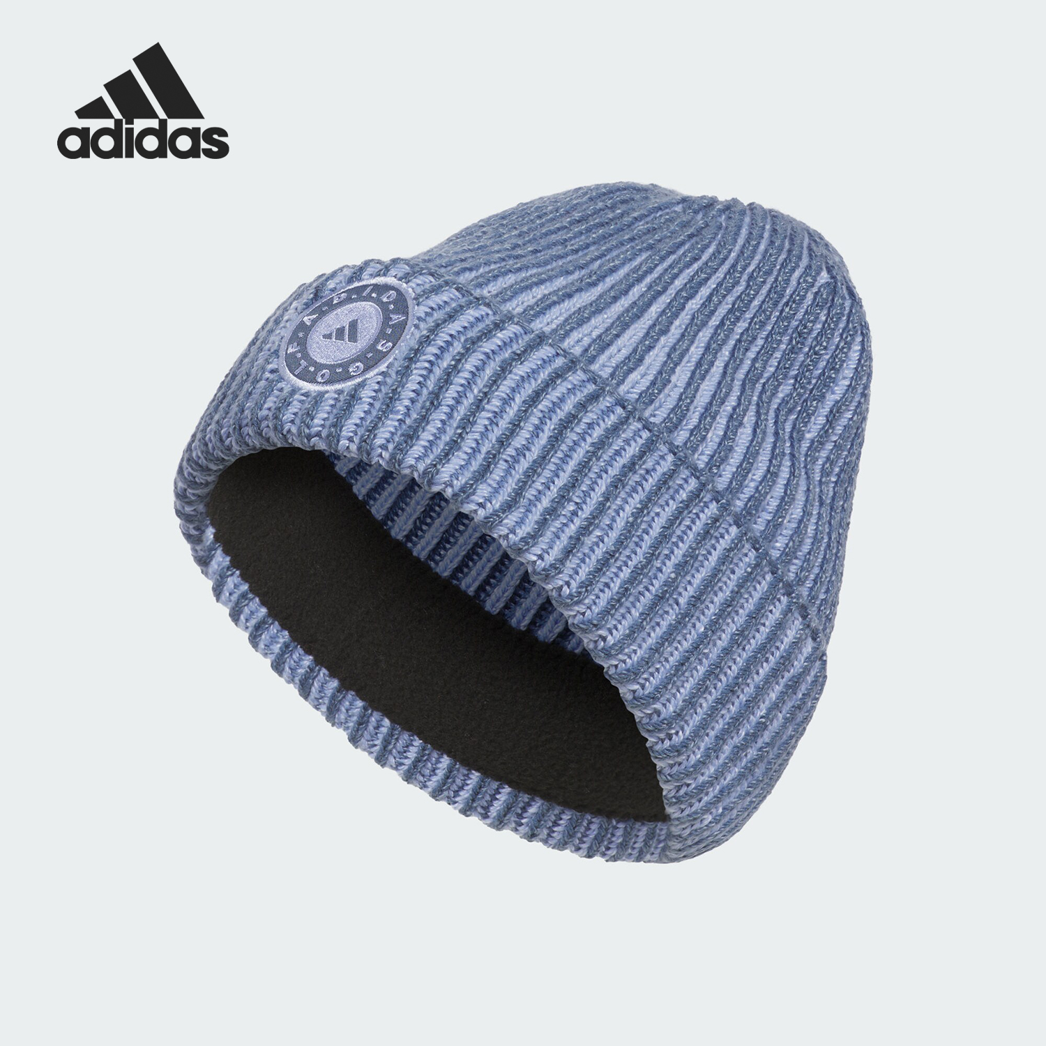 Adidas/阿迪达斯正品KNIT BEANIE男女针织户外运动帽IX1898