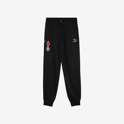 Puma/彪马正品新款男女CNY系列保暖针织束脚长裤625837-01