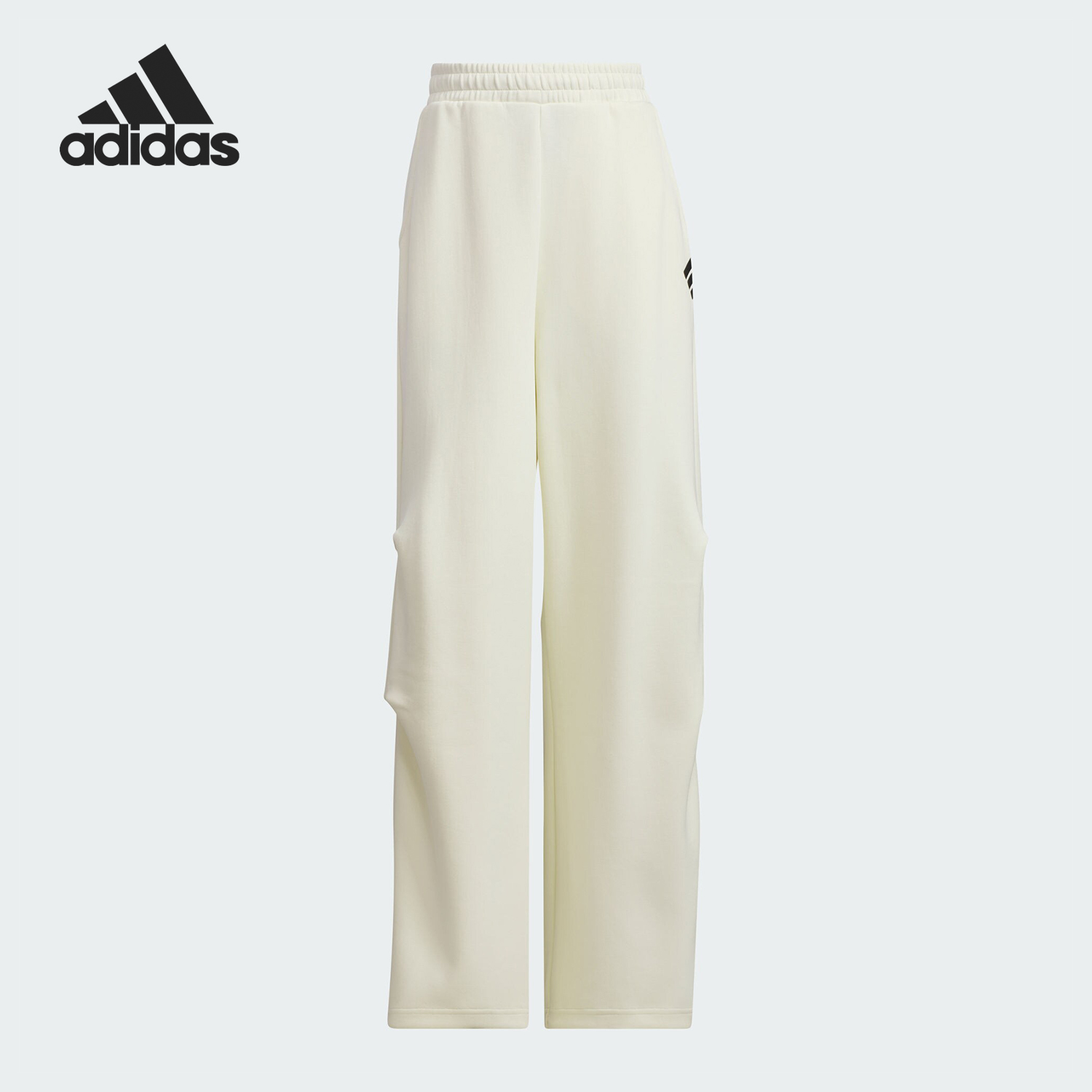 Adidas/阿迪达斯官方正品FUSTL W P KNPT5女士宽松针织伞裤JW9721