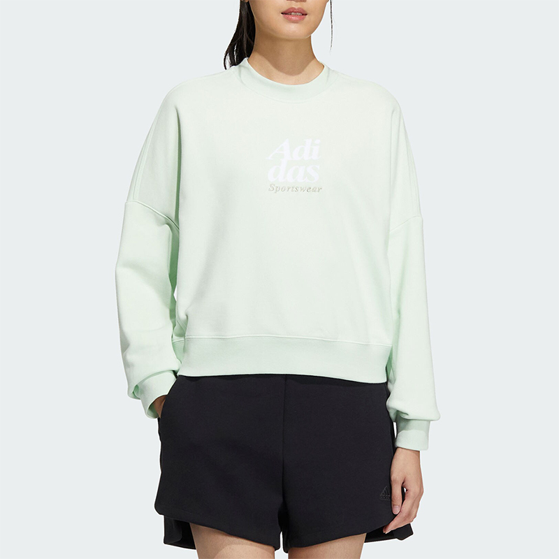 Adidas/阿迪达斯女士圆领套头衫