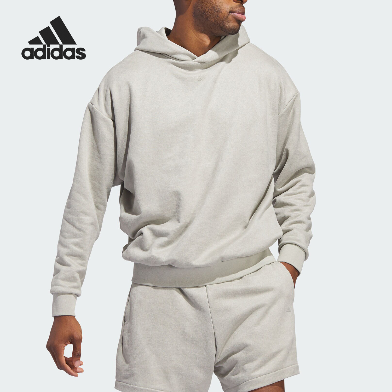 套头卫衣Adidas/阿迪达斯连帽