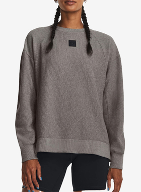 UA/安德玛正品Ottoman女子宽松休闲运动训练套头卫衣1379773-294