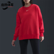 耐克正品 卫衣FZ4271 冬季 女士加绒保暖圆领时尚 657 新款 Nike