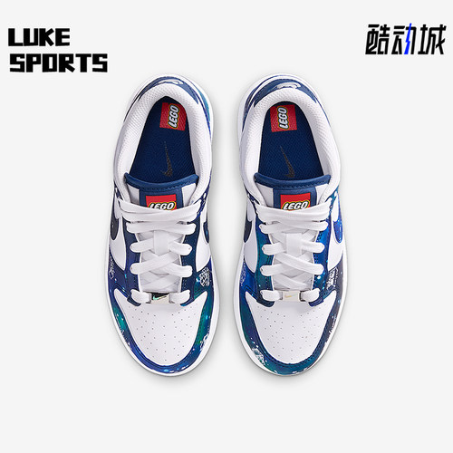 Nike/耐克正品Dunk小童耐磨运动轻便低帮系带休闲鞋IM1447-100