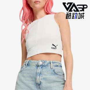 女士套头简约日常休闲运动针织背心626625 Puma 款 夏季 彪马正品