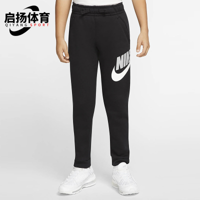 Nike/耐克正品新款大童加绒保暖运动休闲经典针织长裤CJ7863-010