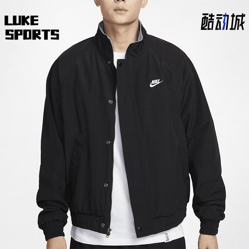 耐克男士摇粒绒里料加绒夹克