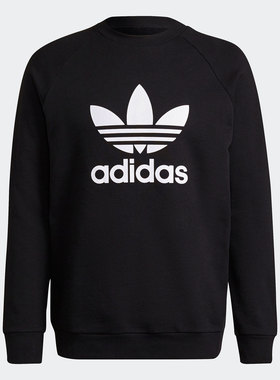 Adidas/阿迪达斯 正品三叶草休闲男子时尚潮流运动套头衫 H06651