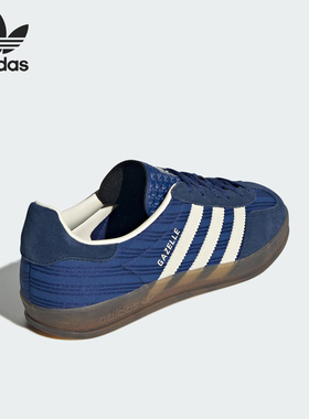 Adidas/阿迪达斯官方正品三叶草女士低帮系带运动休闲板鞋JS1410