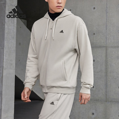 Adidas/阿迪达斯情侣款连帽外套
