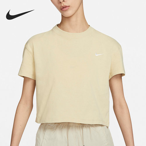 Nike/耐克正品夏季女子休闲宽松透气圆领短袖T恤DA0324-783