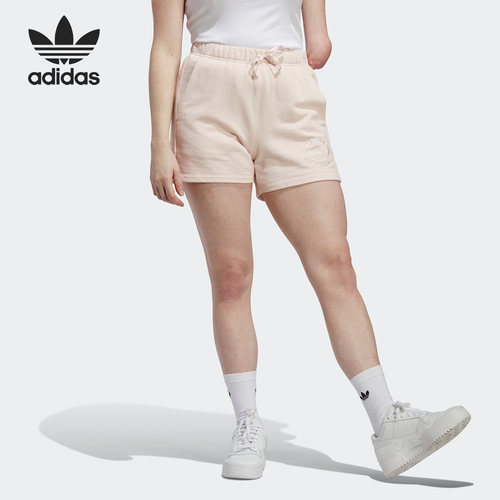 Adidas/阿迪达斯正品SHORTS夏季三叶草女子运动短裤IC6064