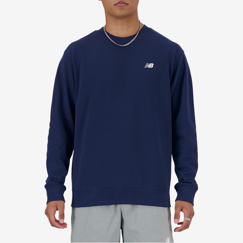 New Balance/NB正品运动男子经典休闲圆领卫衣套头衫MT41507-NNY