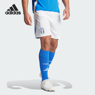 FIGC 阿迪达斯正品 IQ0494 意大利队男士 足球短裤 SHO Adidas